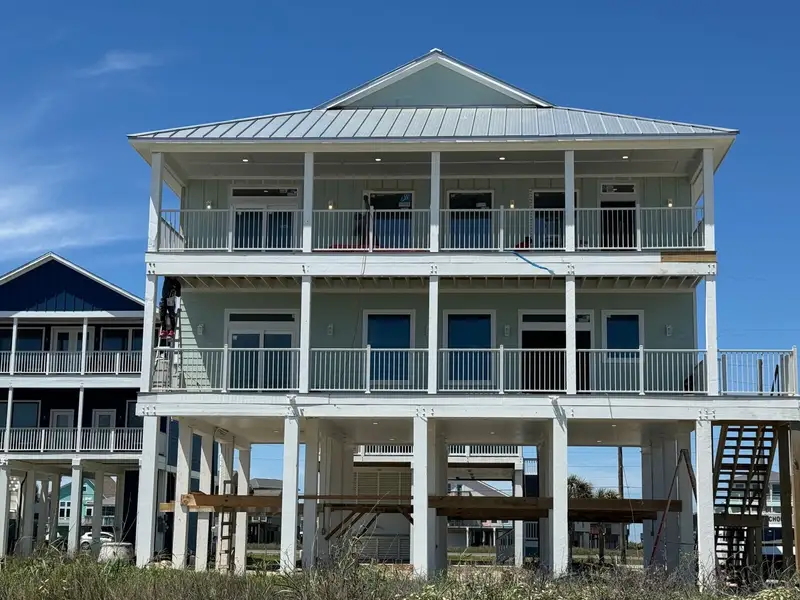 126 Gulf Drive custom coastal home